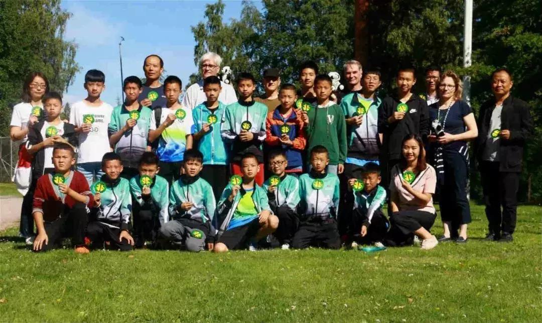 古堰足球促中芬友谊长存