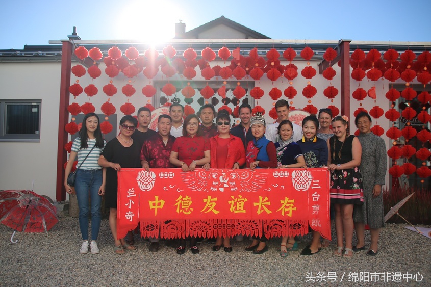 绵阳精品传统剪纸,三台县非遗文化展示