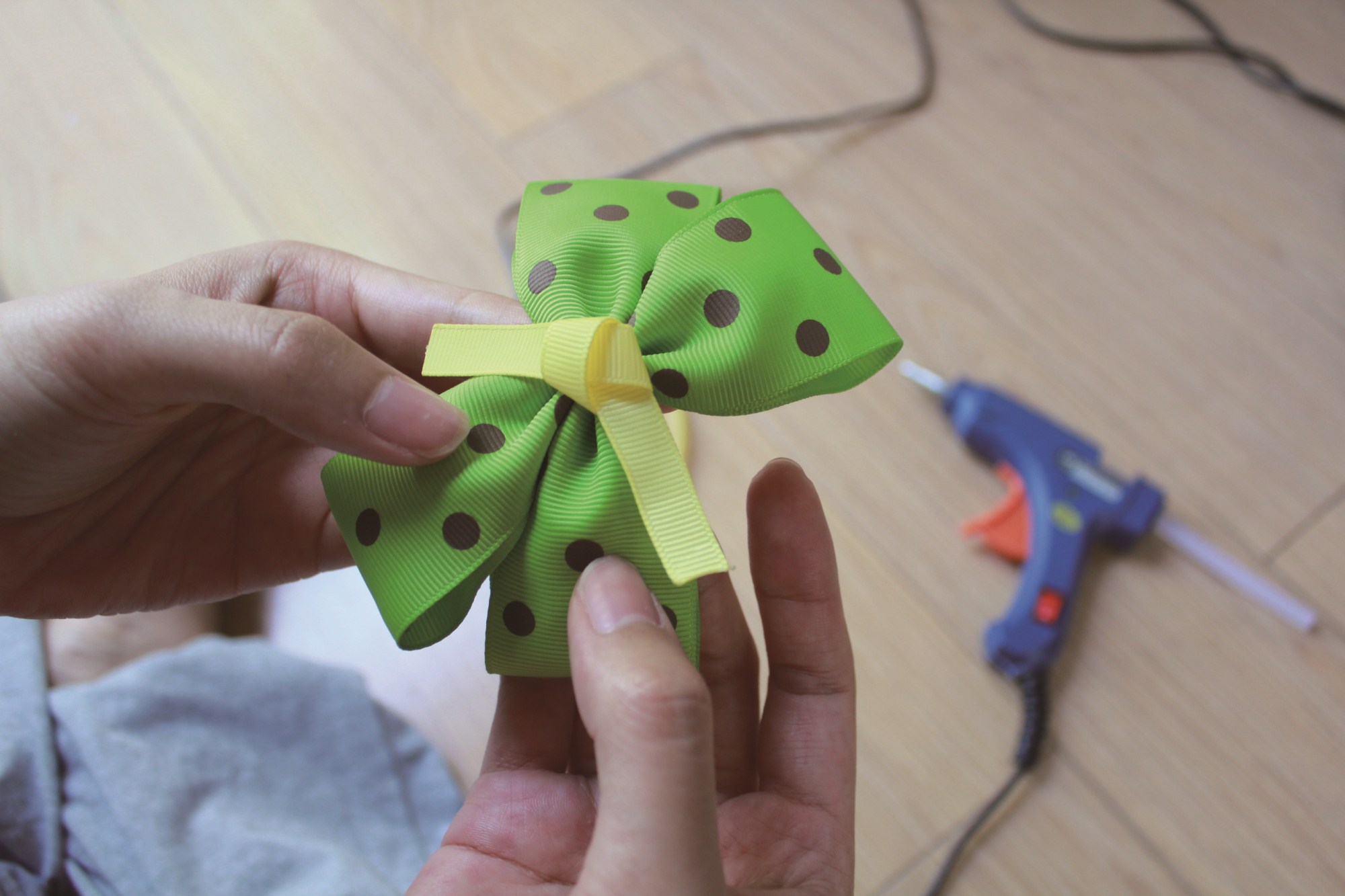 小朋友手工领结,diy手工领结