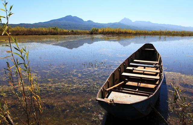 丽江拉市海骑马,丽江划船旅游攻略