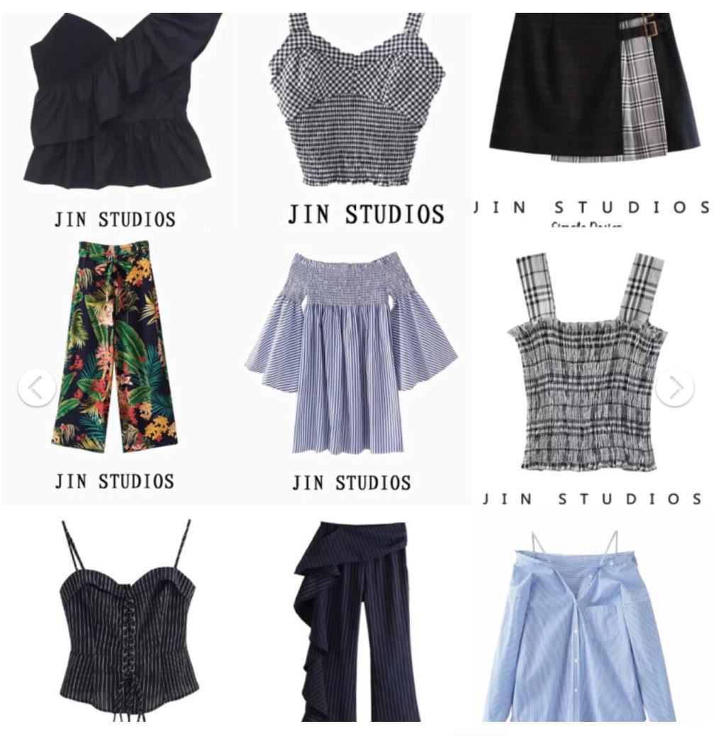 复古小众穿搭店铺合集,极简风韩国穿搭店铺