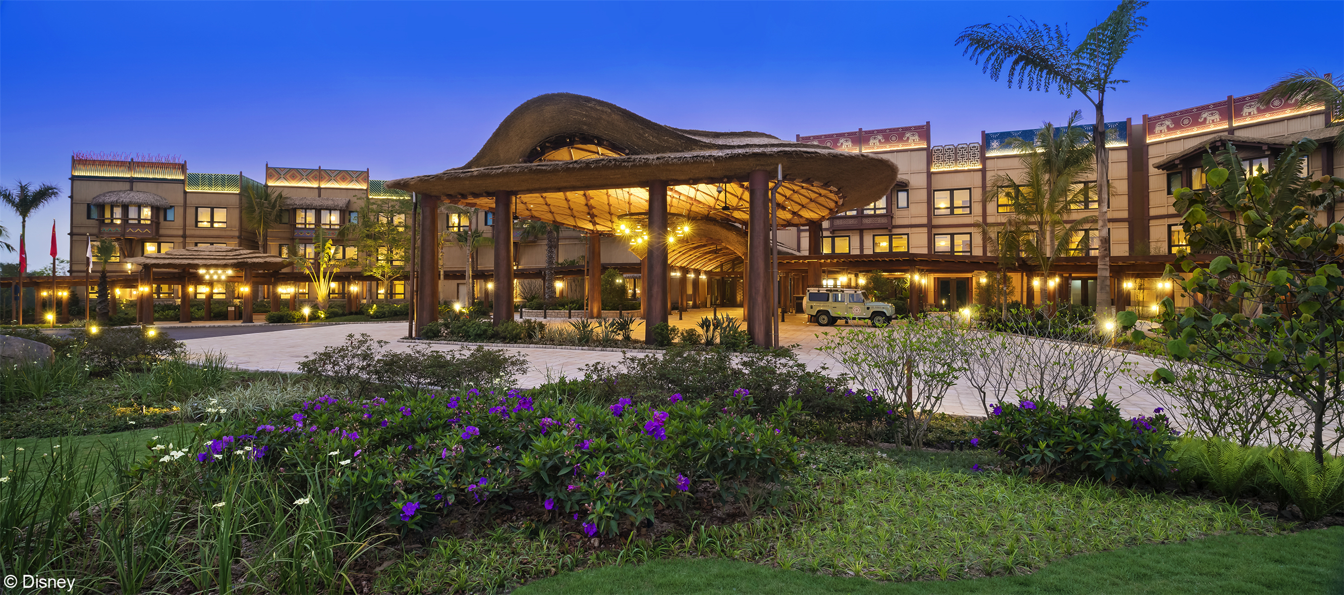 香港迪士尼门票深港联游,香港迪士尼2大1小亲子当日套票