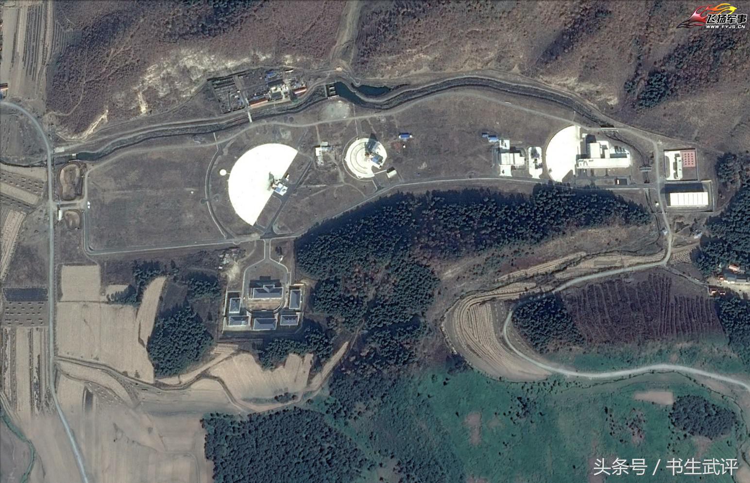 对比通用电气皮勃尔斯测试场看606所航发露天试车场