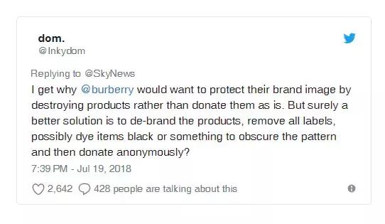 巴宝莉销毁库存,巴宝莉奢侈品为什么被烧