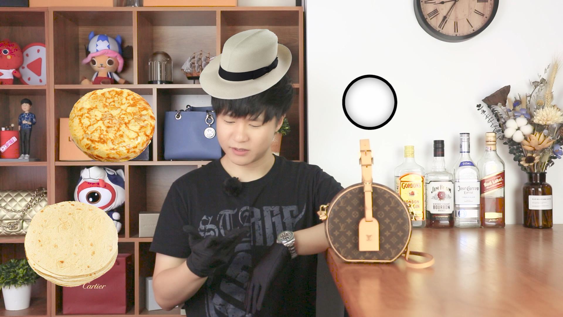 lv走秀款迷你小箱子,lv走秀款月亮包