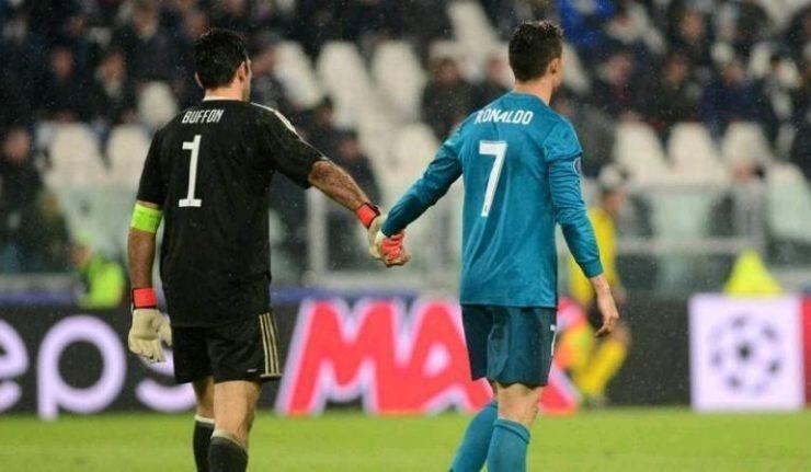 布冯谈c罗欧冠,布冯重回尤文图斯见c罗