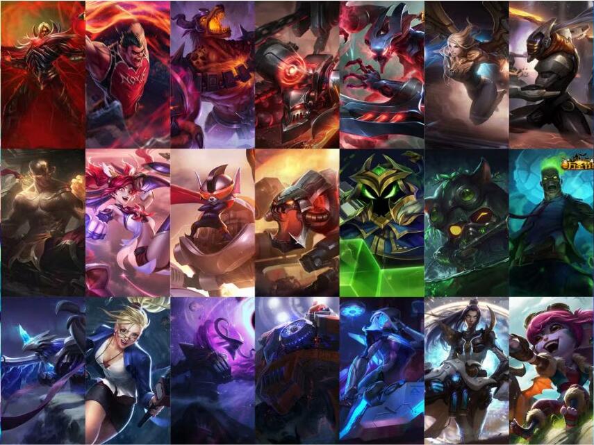 lol各系列最值得入手的皮肤,lolt1级别皮肤有哪些