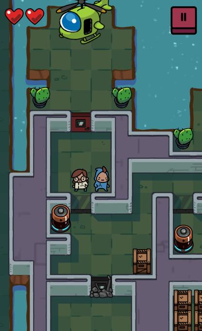 是男人就推一百万个箱子?涂鸦画风解谜手游《逃离研究所》