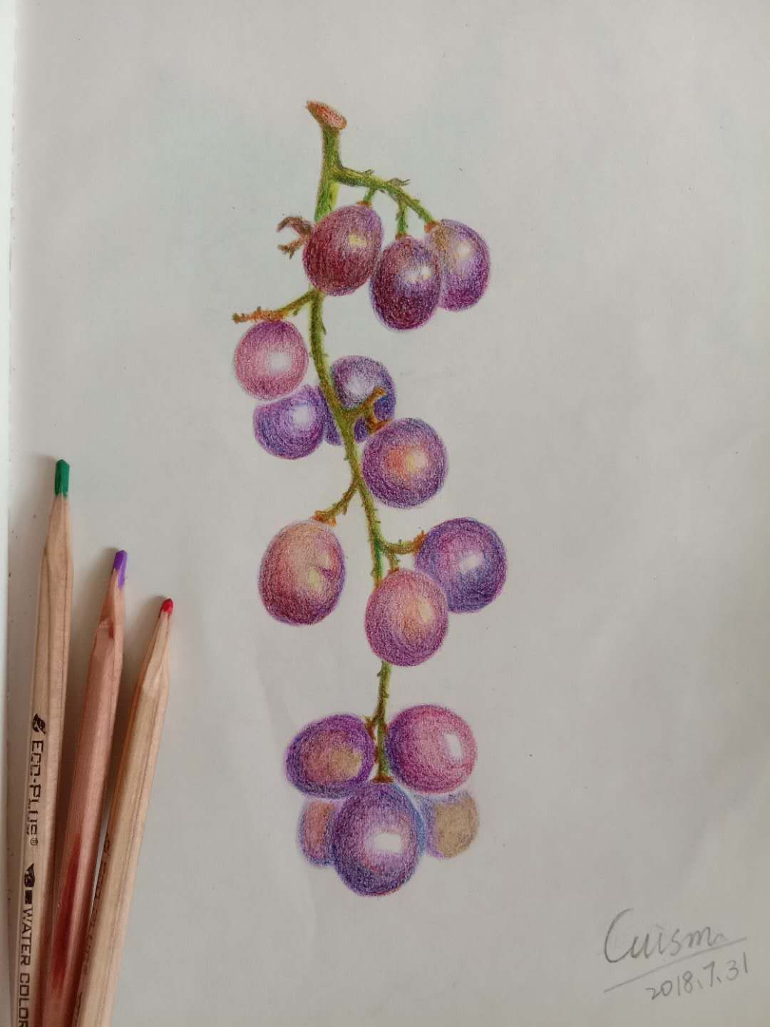 幸福画吧7月份作品,幸福原创绘画作品欣赏