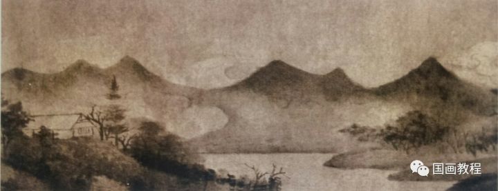 山石画技法,大师黎雄才教你如何画山石