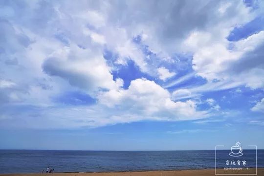 暑期去山东龙口,拍ins风网红大片,看没有游客蔚蓝大海!