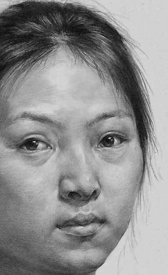 素描人物头像结构解析,素描头像五官塑造