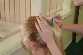 舞蹈盘头教程,简单快速的盘头方式