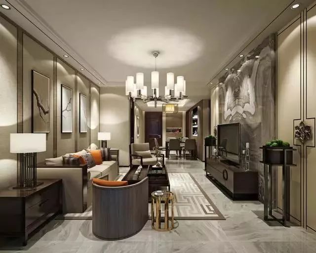 60平米小户型装修新中式风格的,88平米新风格装修