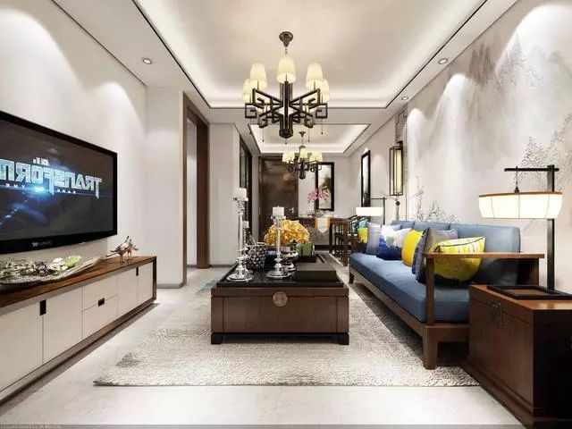 60平米小户型装修新中式风格的,88平米新风格装修