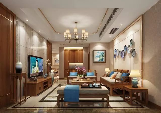 60平米小户型装修新中式风格的,88平米新风格装修