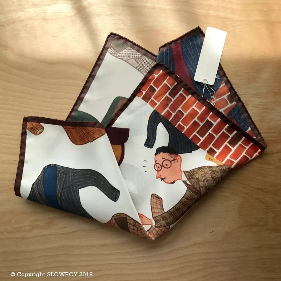 口袋中的艺术：SLOWBOYxRINGJACKET联名口袋巾系列上市