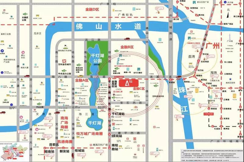 佛山金融高新区万科a32房价,万科2万平商业综合体