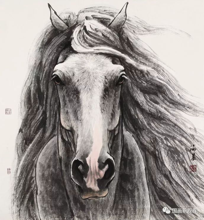 谁画的马,谁画的骏马图