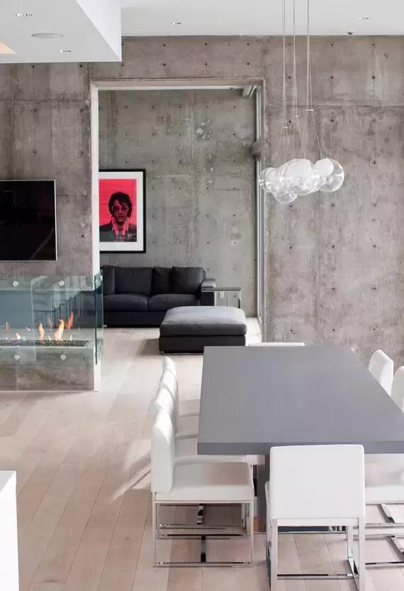 清水混凝土的建筑,混凝土水泥墙风格