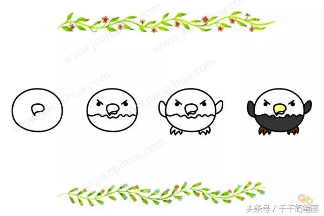 简笔画小动物头像,最简单的简笔画动物头像