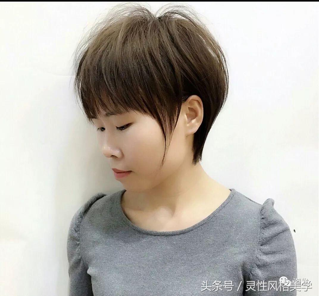 今年最流行的短发超短,最时髦的短发适合圆脸