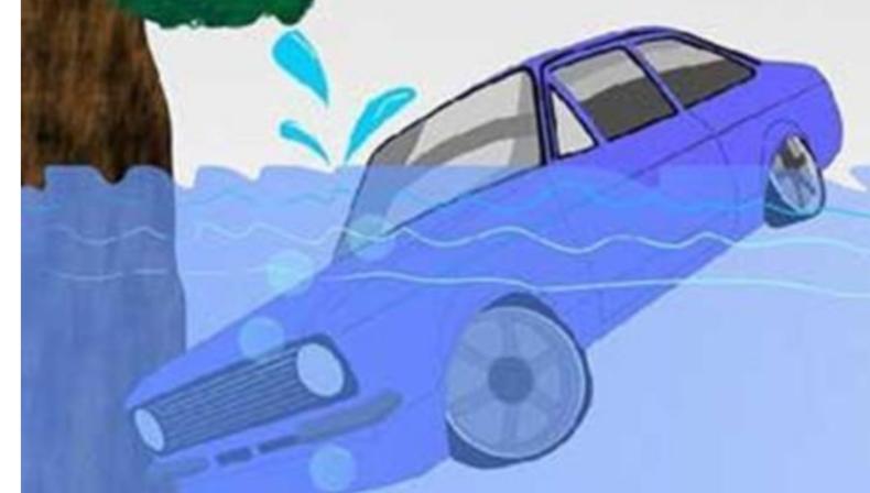 汽车坠河后怎么逃道,汽车坠河后怎么解决