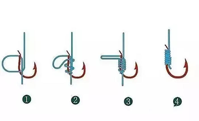 新手鱼钩绑线教学,新手如何将鱼钩绑到子线上