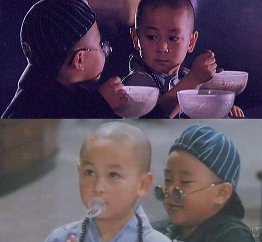 释小龙叼奶嘴打拳有劲,释小龙年轻的视频