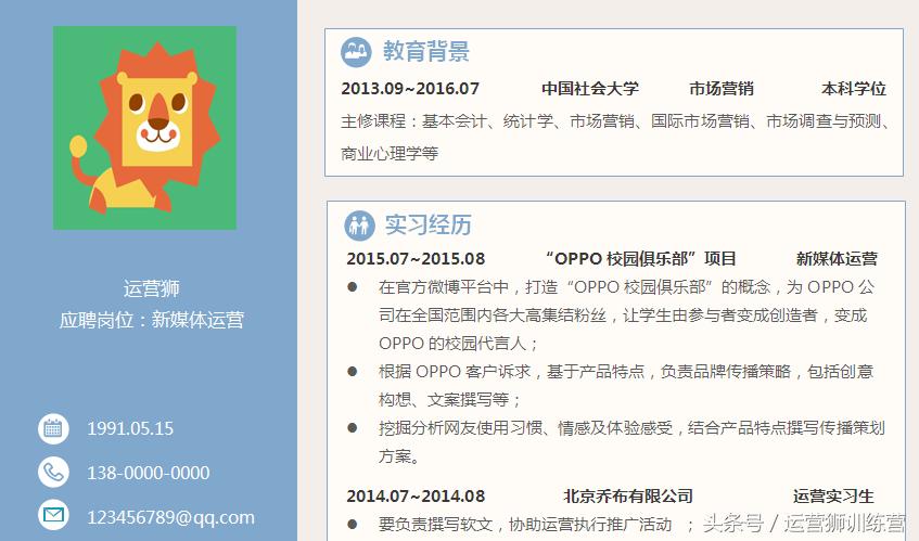 免费word简历模板素材网,免费简历模板word可导出