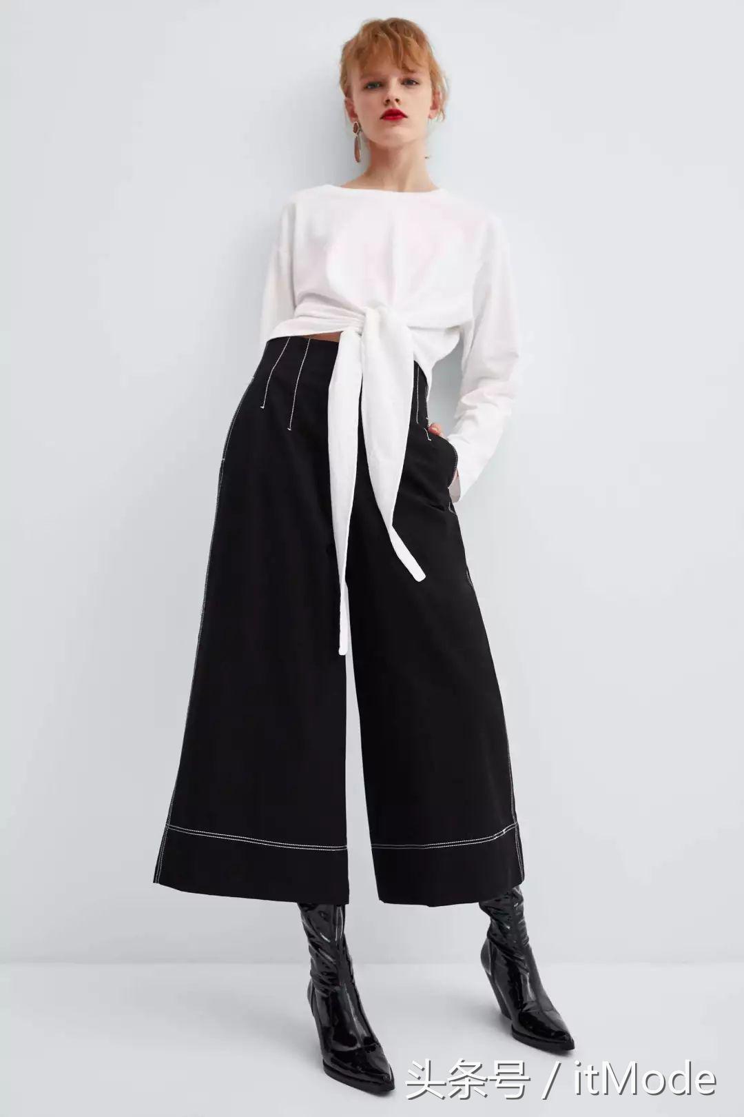 zara穿搭2021早秋黑裙,zara的新品太好看了吧