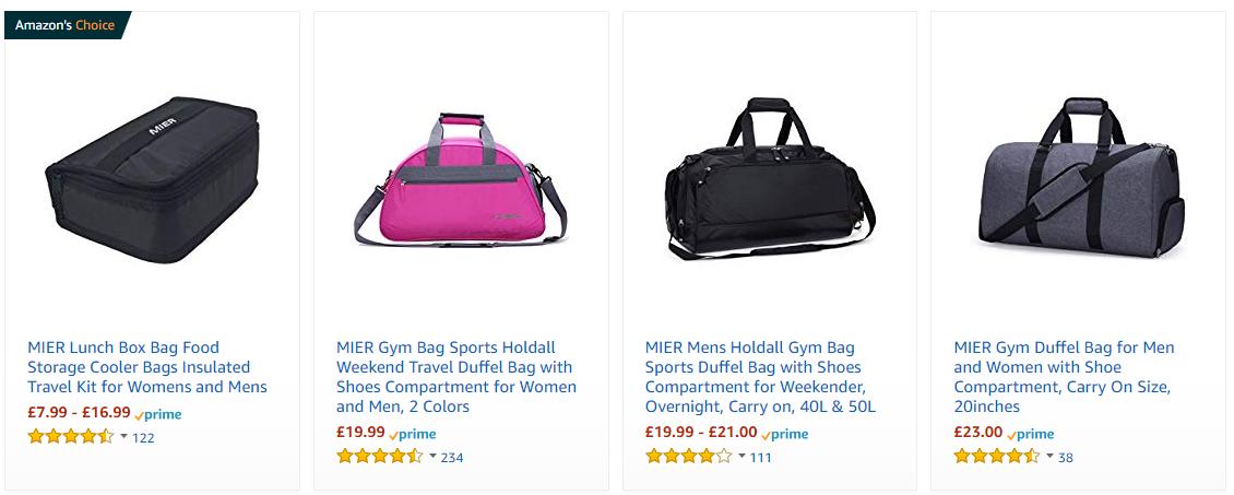 英国线上市场最受欢迎的行李箱包品牌TOP30