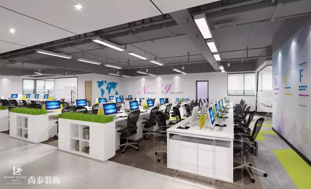 1000办公空间设计,4000平办公空间设计