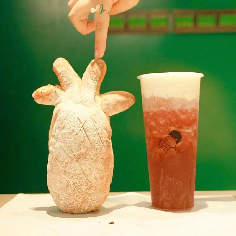 喜茶店的面包,喜茶刚到上海