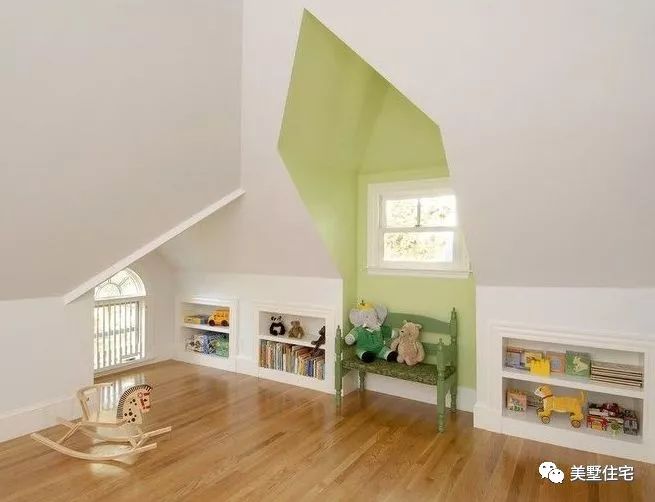 家有阁楼楼梯设计,家有斜顶阁楼