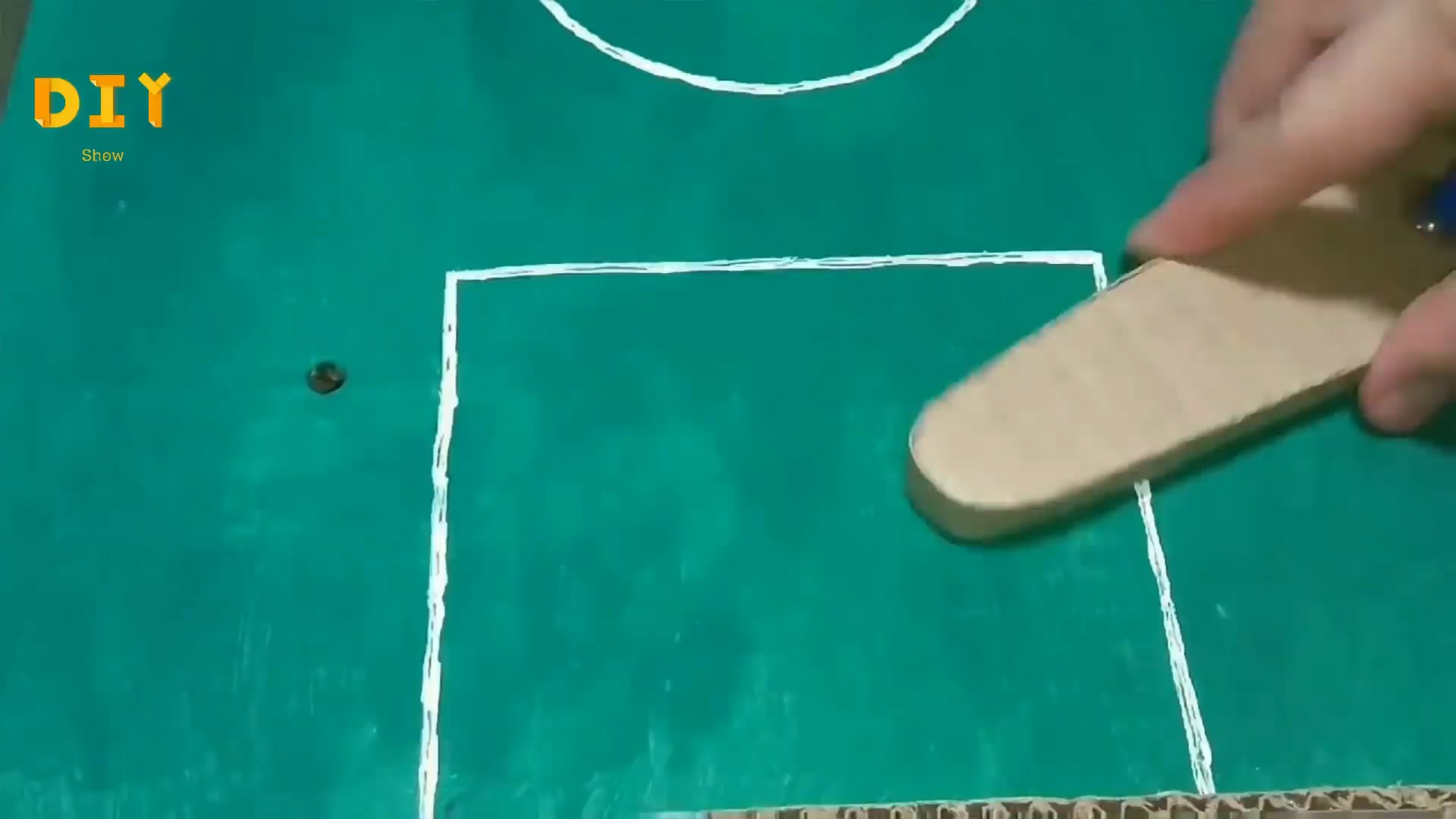 纸板diy手工弹珠玩具,纸板弹珠手工制作