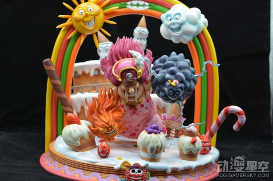 《海贼王》BIGMAMA手办：狂暴化的妈妈也有反差萌