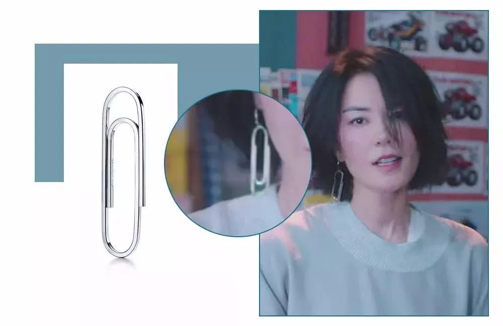 还记得你们吐槽过的Tiffany曲别针吗？王菲把它变成了耳环！