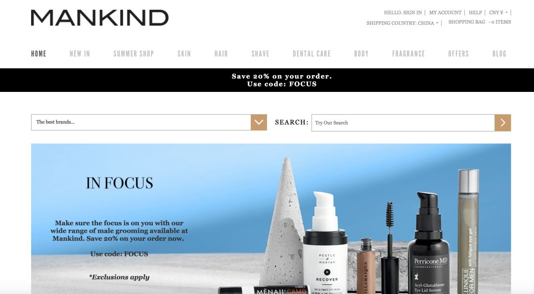 get美妆博主,海外直邮美妆网站