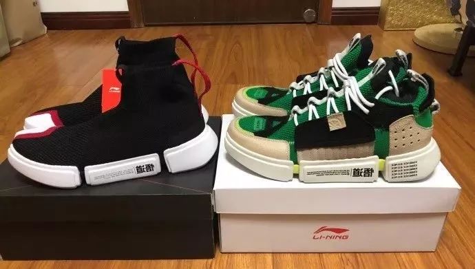 李宁球鞋fake,鞋子不好买