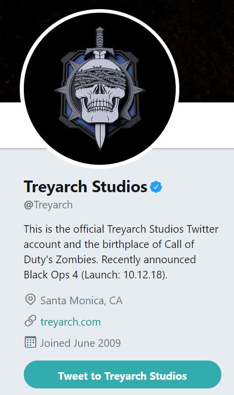 《使命召唤15》官方推特更换头像或透露“吃鸡”新消息