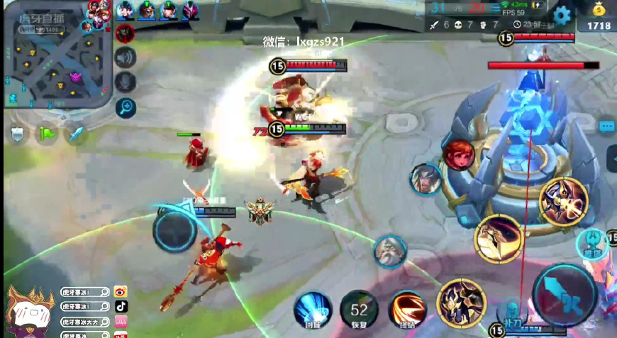 王者荣耀五猛兽vs日本选手,王者荣耀五队对打