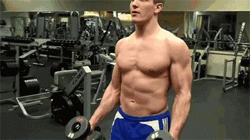 一对哑铃在家如何练出倒三角身材,哑铃练倒三角身材怎么练