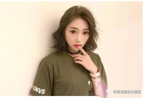 中短发烫发发型免打理慵懒风,慵懒蓬松自然短发烫发