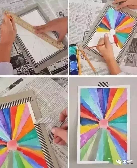 儿童简单绘画游戏,陪孩子一起玩的绘画游戏