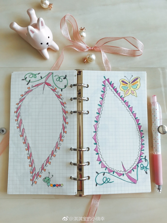 手账手抄报排版设计,简单又好看的手抄报手账