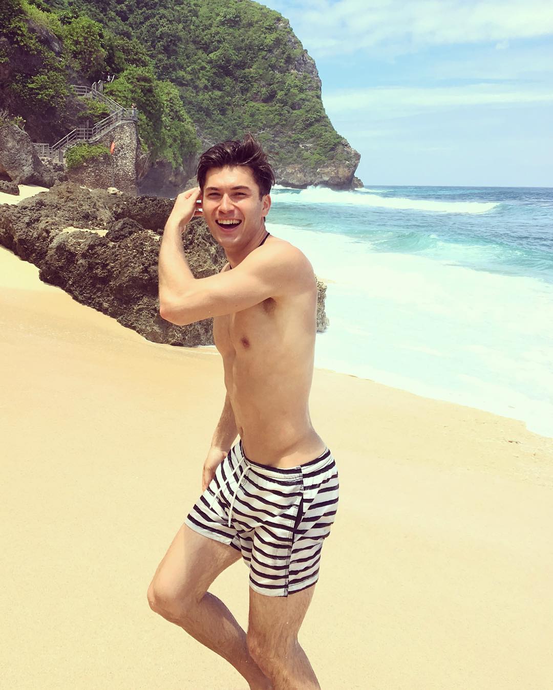 日本混血男模比利时,日本男模混血