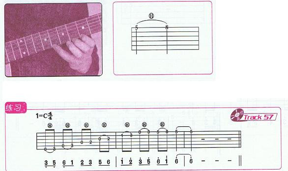 吉他初学者弹奏应看懂的图,吉他初学者必看指弹谱