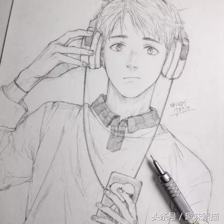 好看的漫画人物速写,速写漫画人物100个