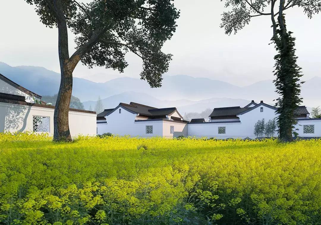 安吉桃花源别墅绿城,安吉绿城桃花源中式合院